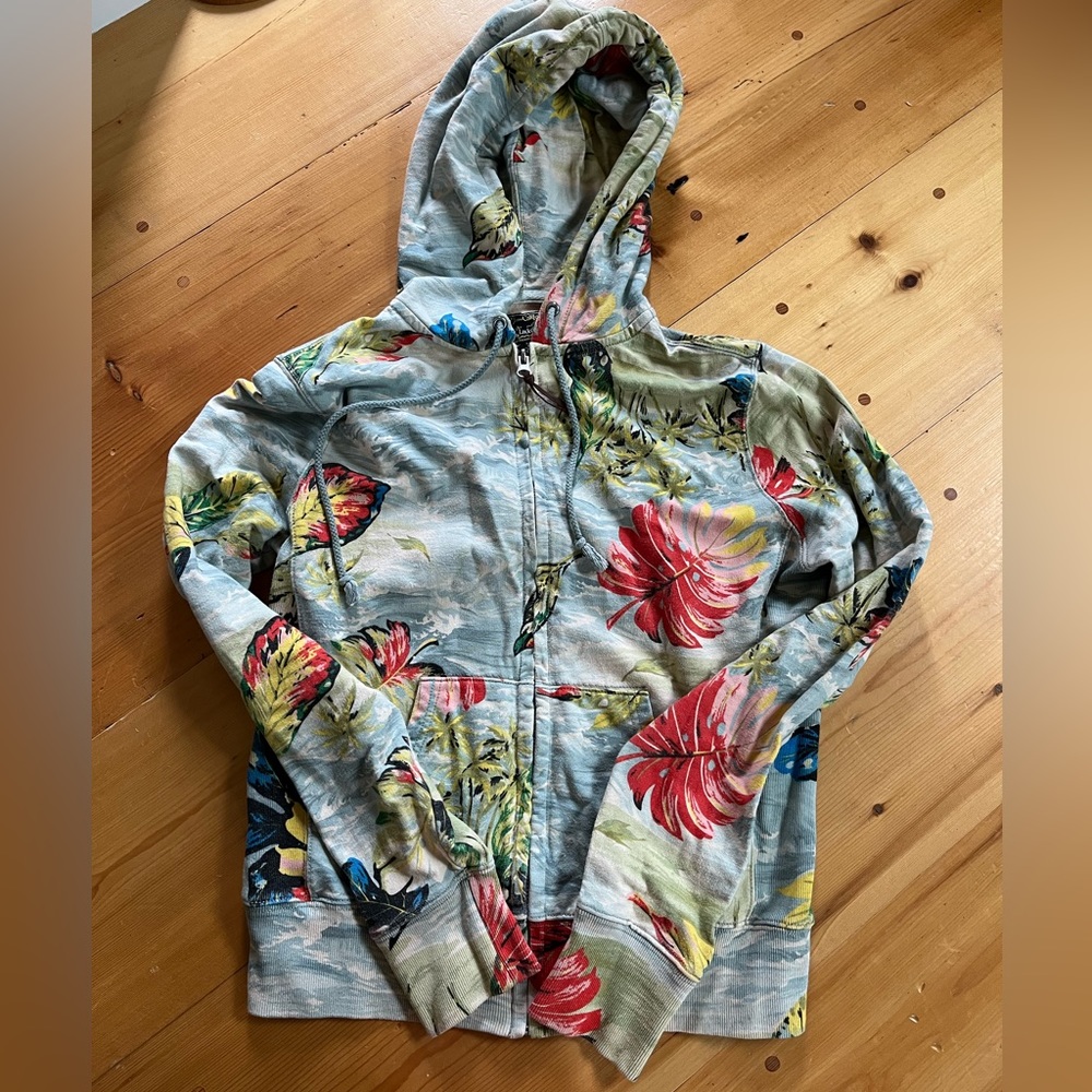 Truly vintage women’s lucky brand zip up hoodie